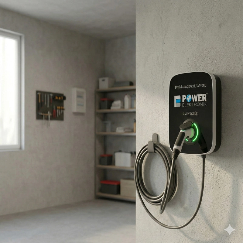 Ev Tipi Araç Şarj İstasyonu