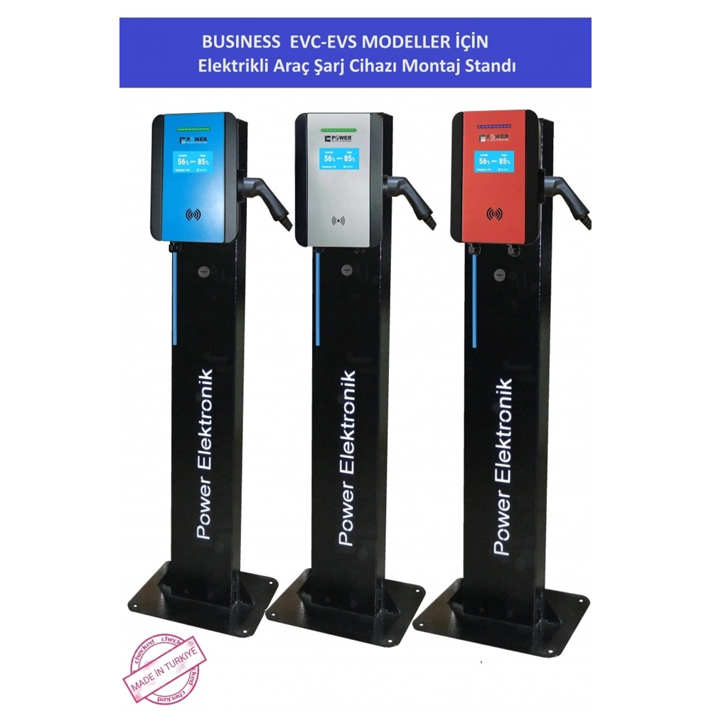 Elektrikli Araç Şarj İstasyonu Cihazı Montaj Standı