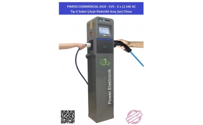 Araç Şarj İstasyonu - EVS-2x11 kW PWR33 Commercial Duo